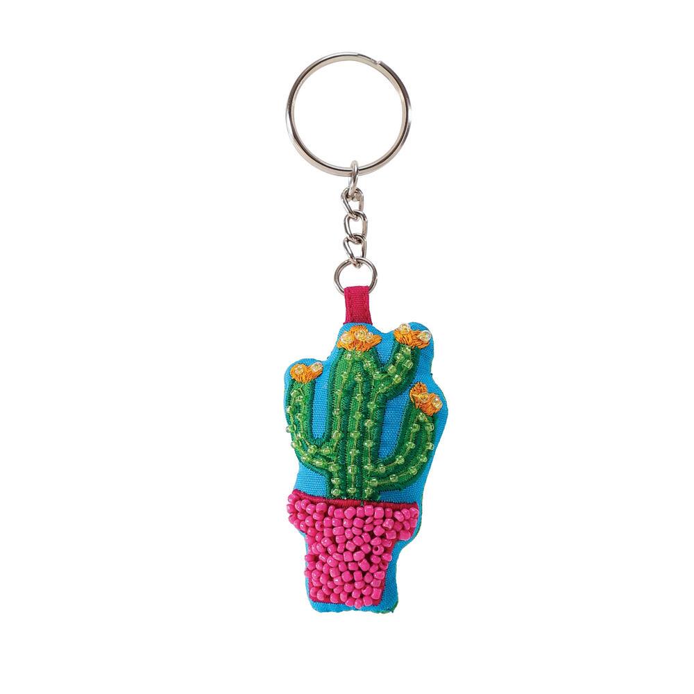 Quotes by Izzy and Oliver Cactus Key Chain