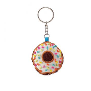 Quotes by Izzy and Oliver Doughnut Key Chain