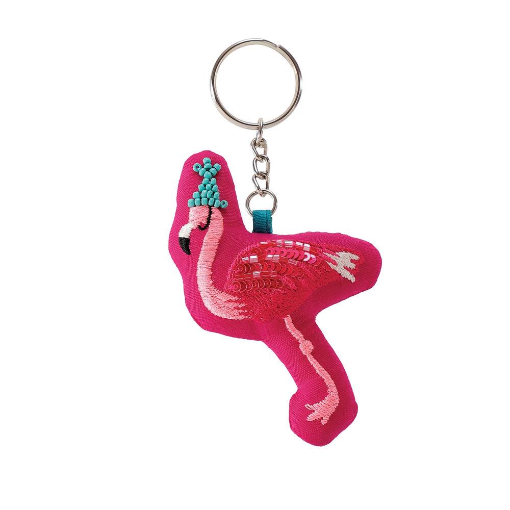Quotes by Izzy and Oliver Flamingo Key Chain