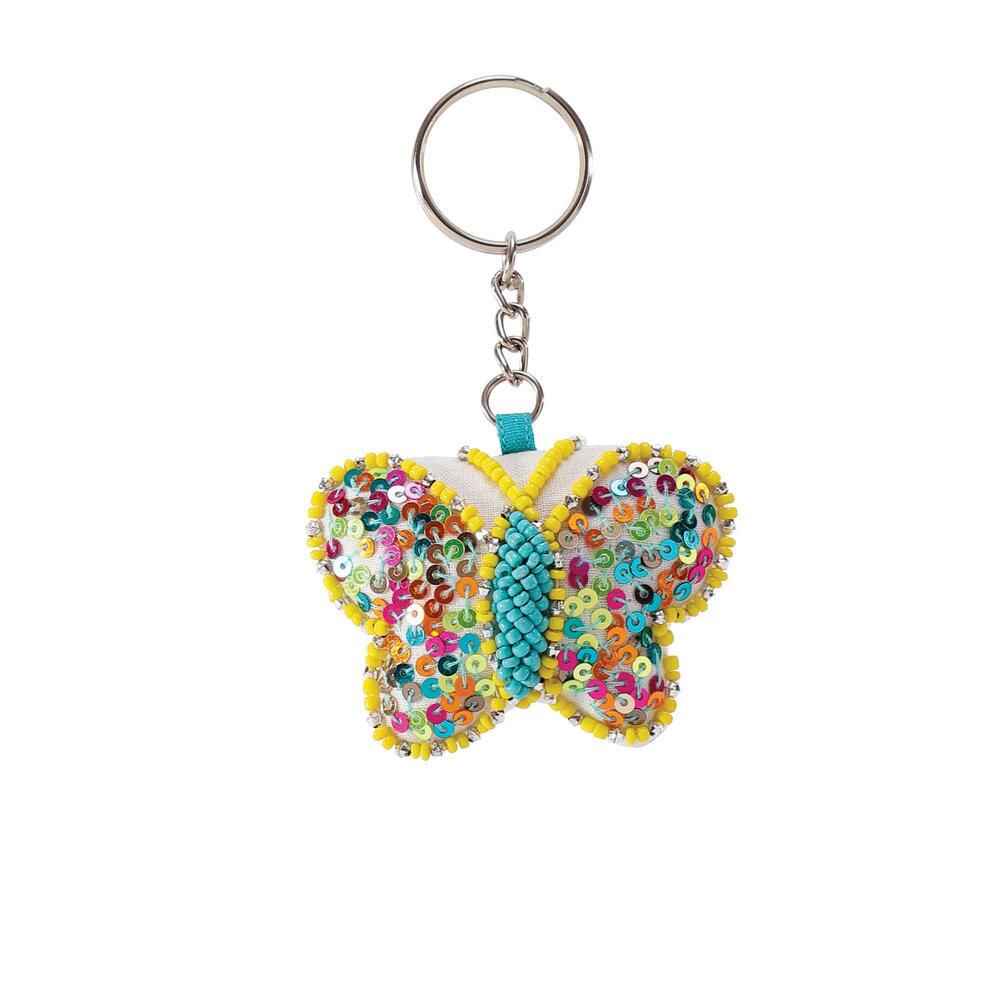 Quotes by Izzy and Oliver Butterfly Key Chain