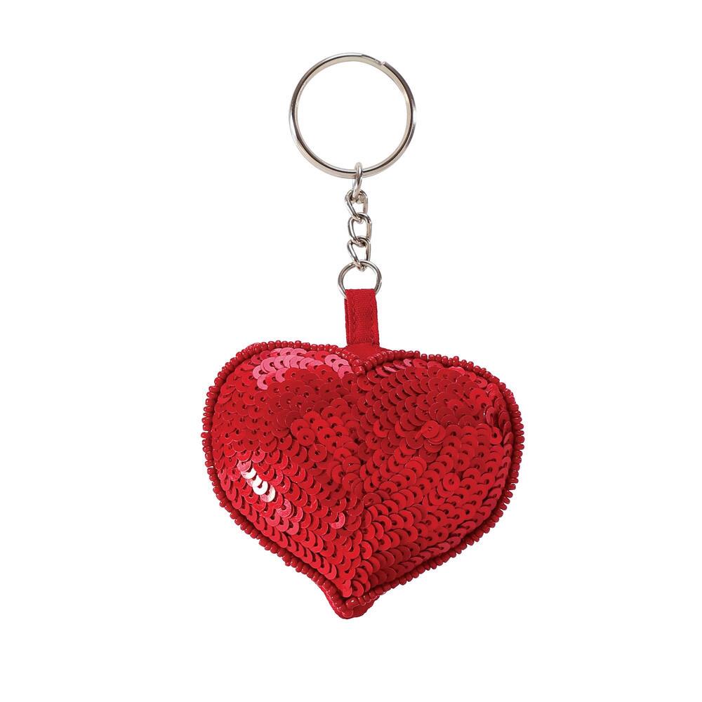 Quotes by Izzy and Oliver Heart Key Chain