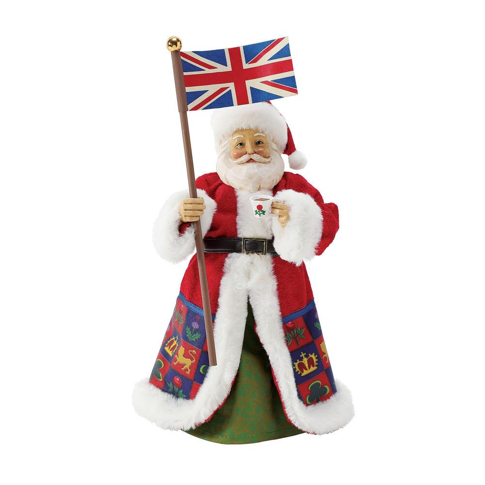 Possible Dreams Licensed Brands Cup of Tea Clothtique British Santa