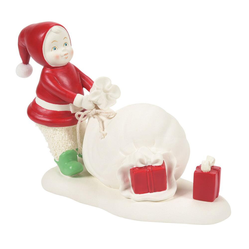 Snowbabies Classic Collection Spilling Santa
