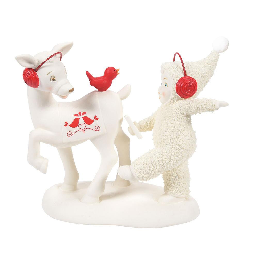 Snowbabies Classic Collection Do You Hear What I Hear Figurine
