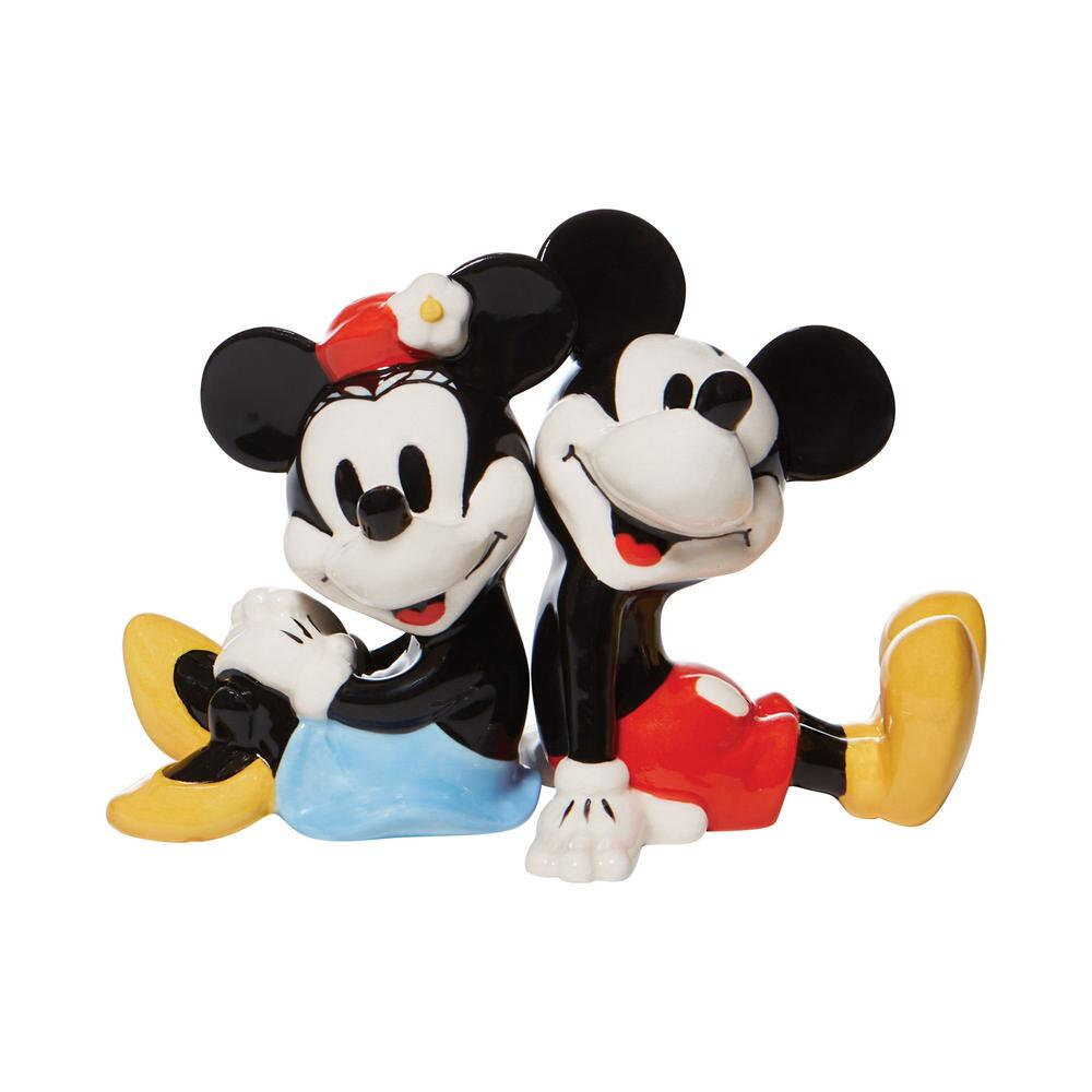 Department 56 Disney Ceramics Mickey & Minnie Salt & Pepper Set