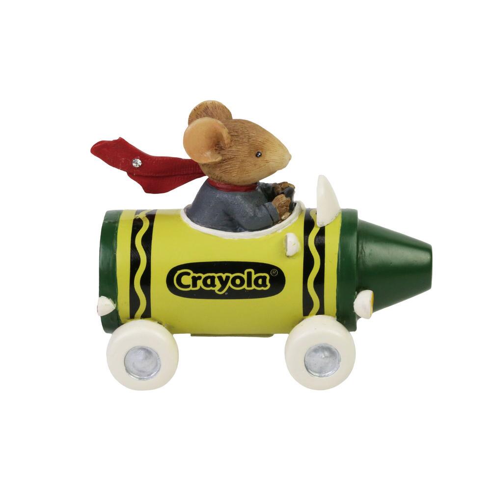 Tails with Heart Crayola Crayon Racer Figurine