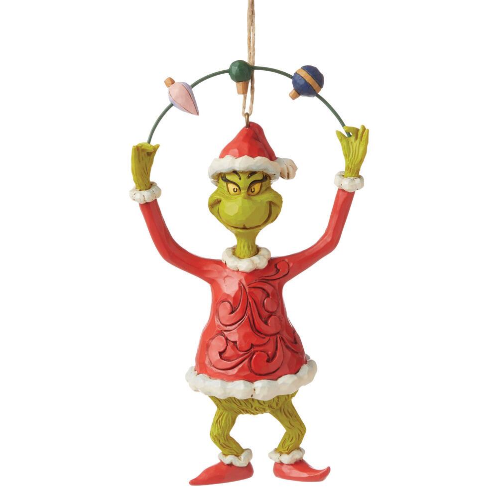 Heartwood Creek Dr. Seuss Grinch Juggling Ornament