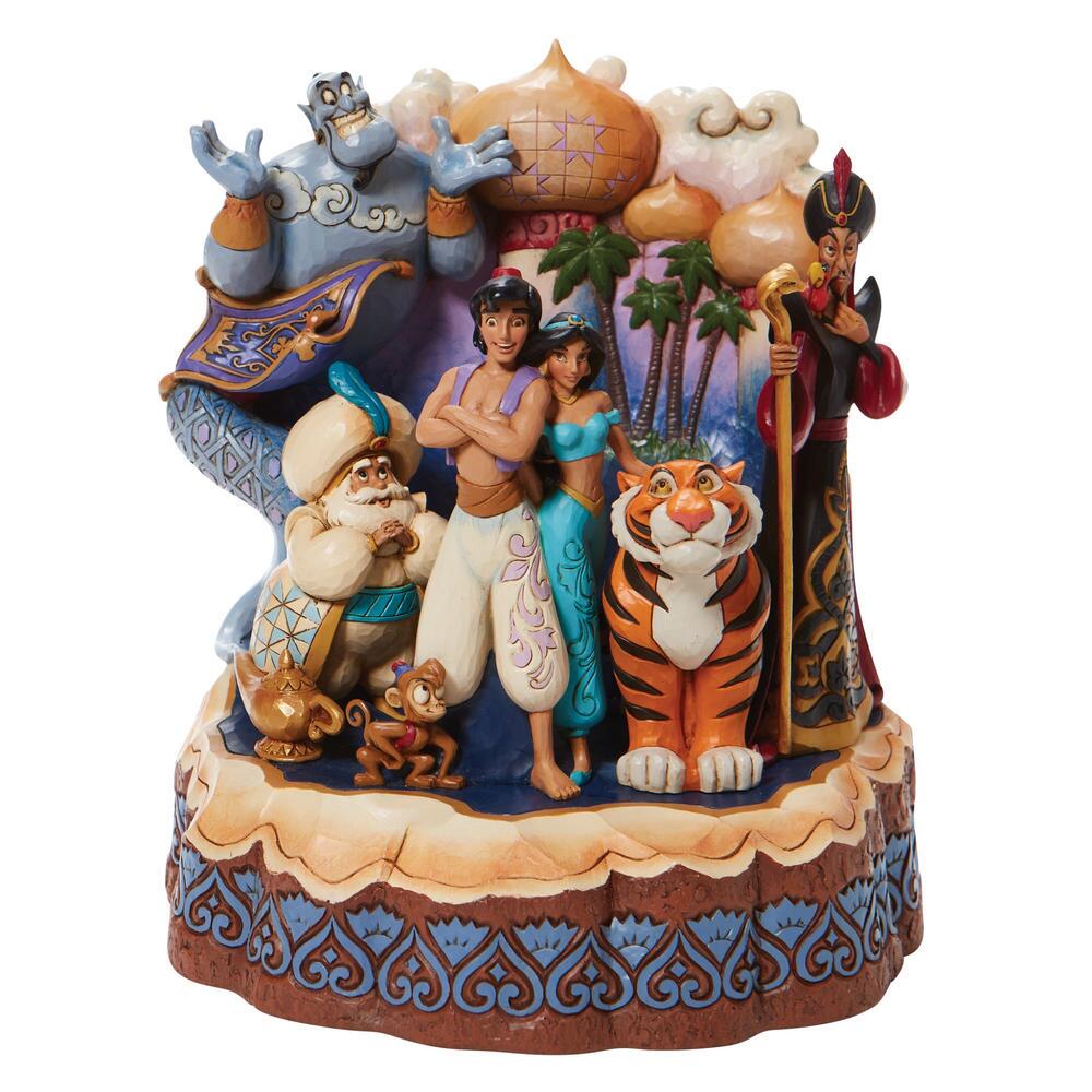 Heartwood Creek Disney Traditions Carved by Heart Aladdin Figurine