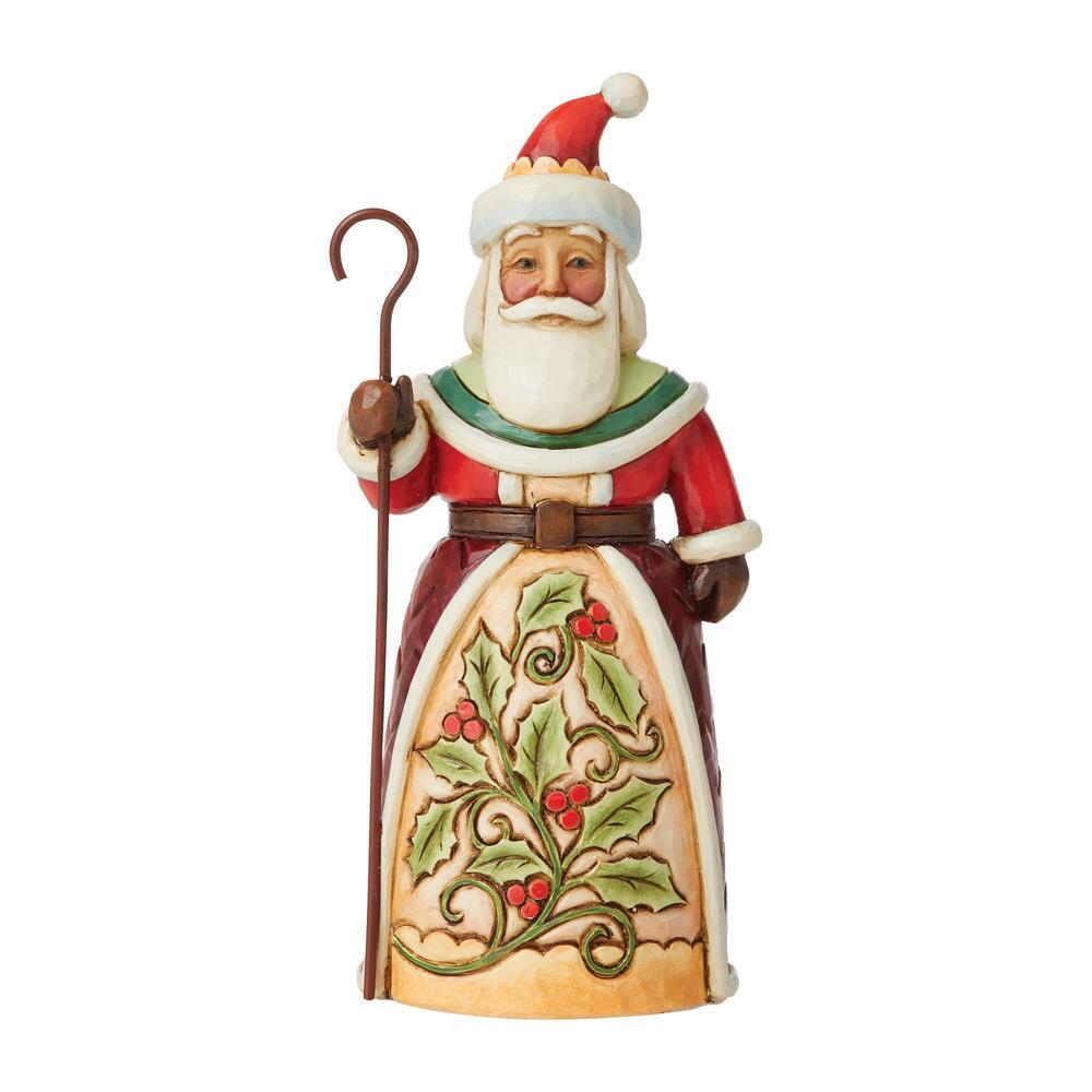 Heartwood Creek Holly Santa Pint Sized Figurine