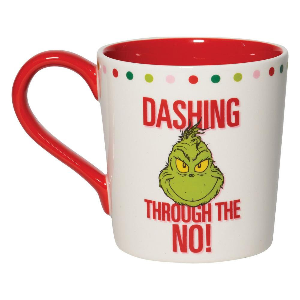 Department 56 Dr Seuss Dashing Through The No Grinch Mug