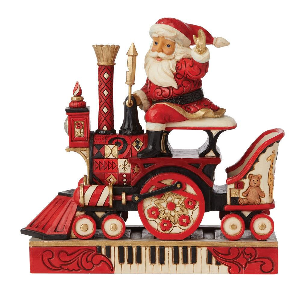Heartwood Creek Santa Riding Train - Explore A World of Wonder