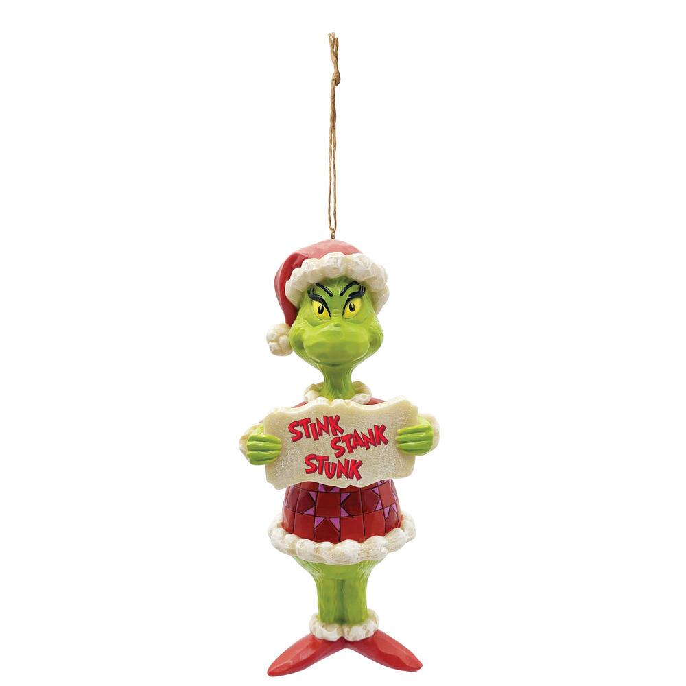 Heartwood Creek Dr Seuss Grinch Stink Stank Stunk Ornament