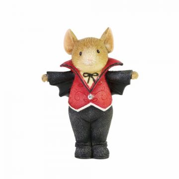 Tails with Heart Halloween Vampire Mouse Figurine