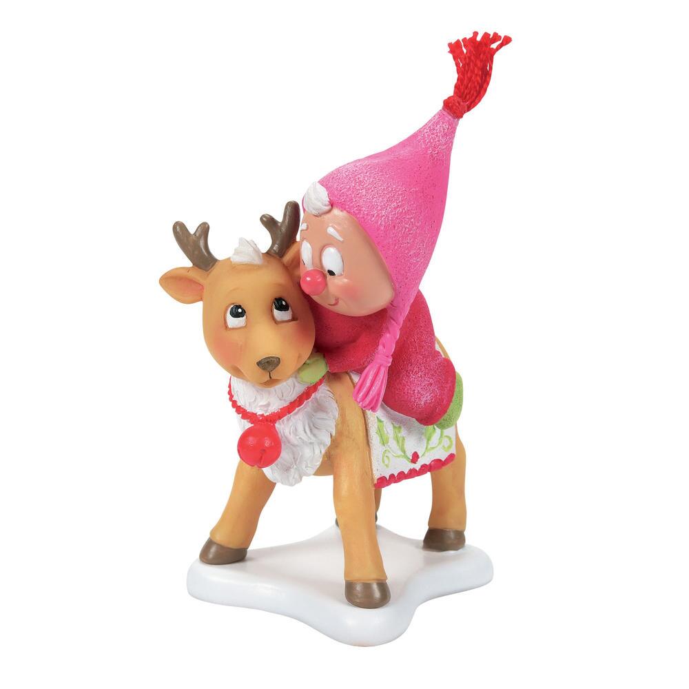 Snowpinions SnowGnomes Deer To My Gnomie Figurine