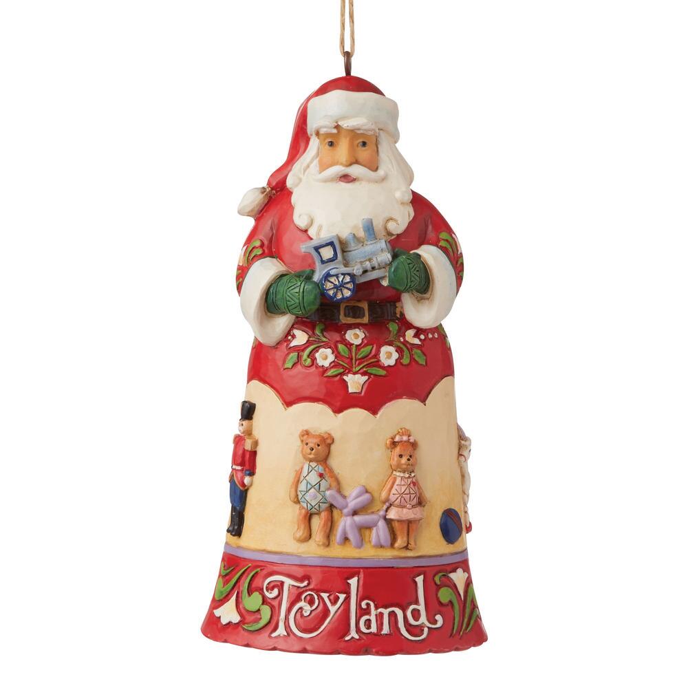 Heartwood Creek Toyland Santa Ornament