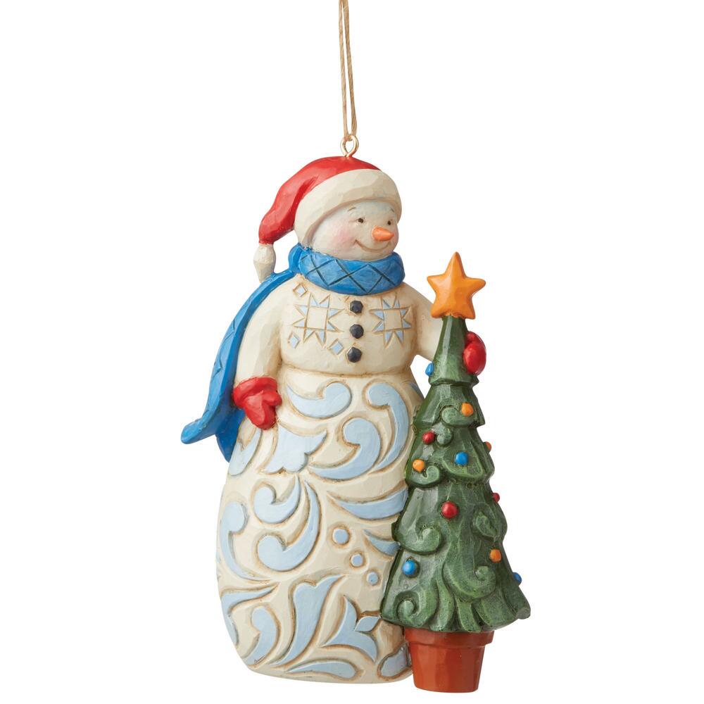 Heartwood Creek Snowman with Tree Ornament