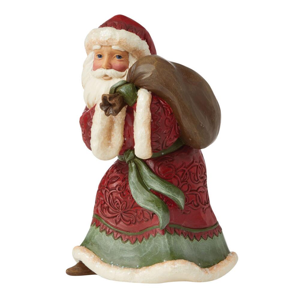 Heartwood Creek Victorian Santa with Toy Bag Figurine