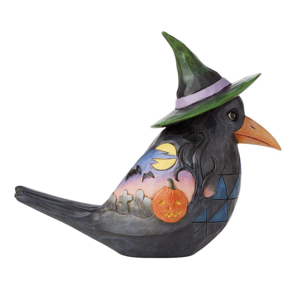 Heartwood Creek Halloween Crow Pint Sized Figurine