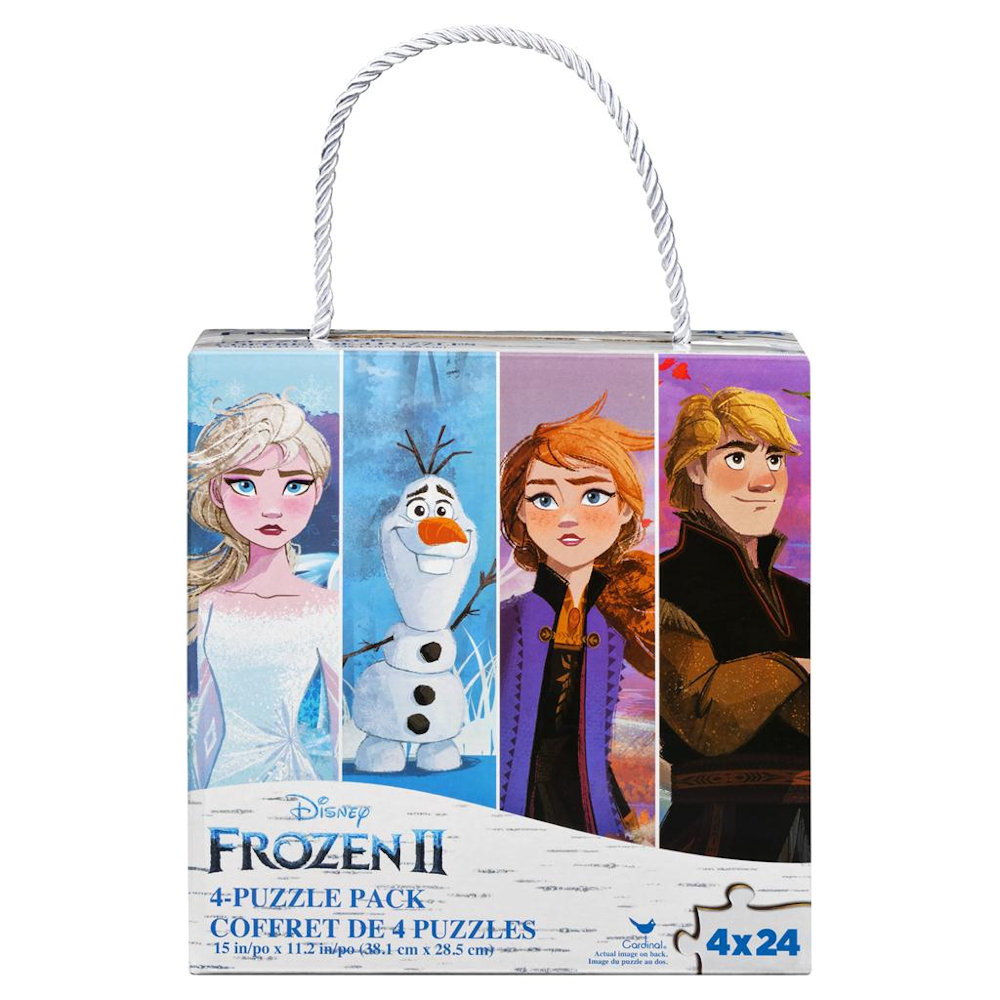 Spin Master Disney Frozen 2 4-Pack of Jigsaw Puzzles
