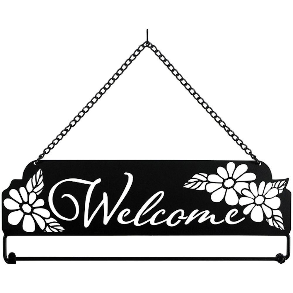 Carson Home Accents Daisy Welcome Wall Hanger