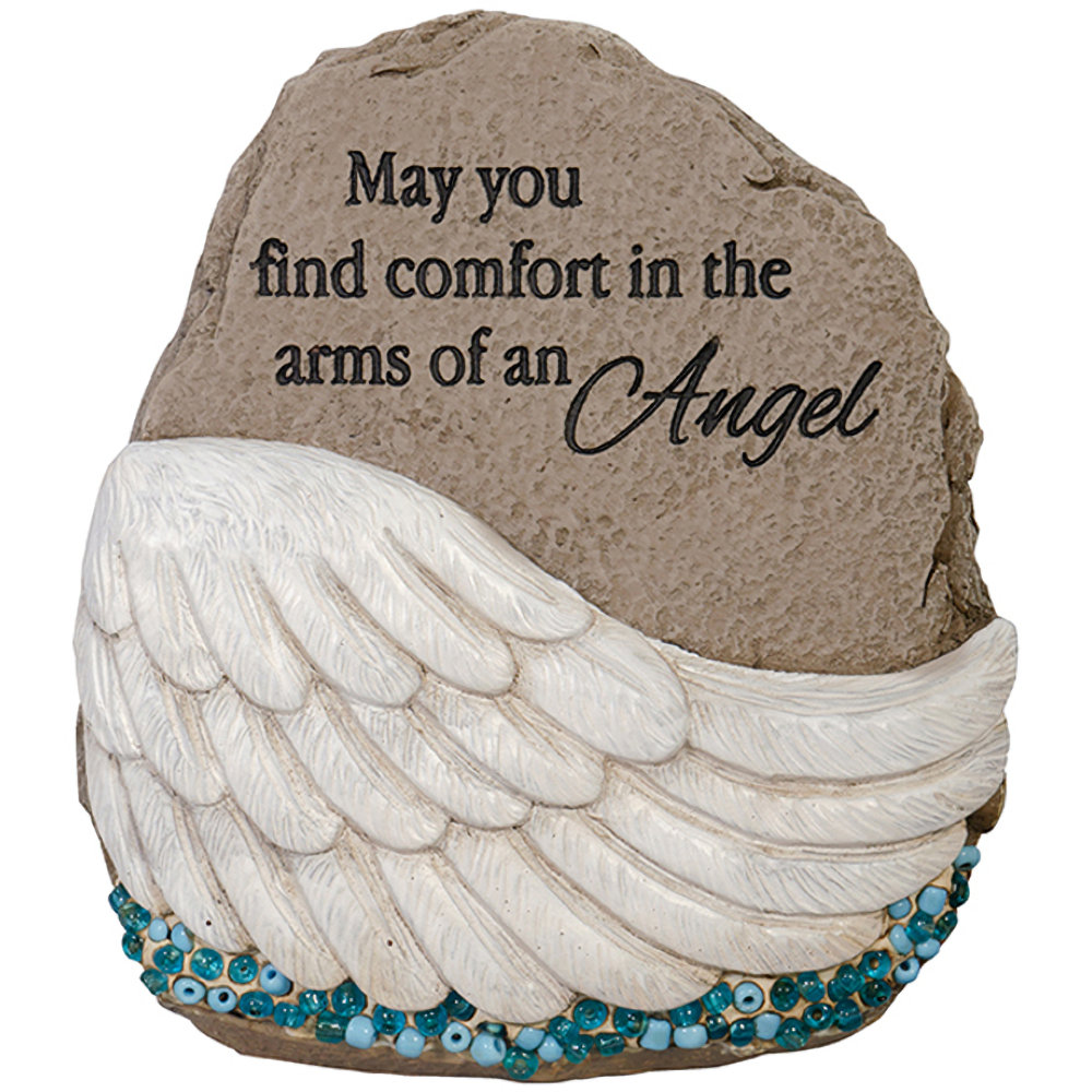 Carson Home Accents Arms Of An Angel Beadworks Memorial Message Stone