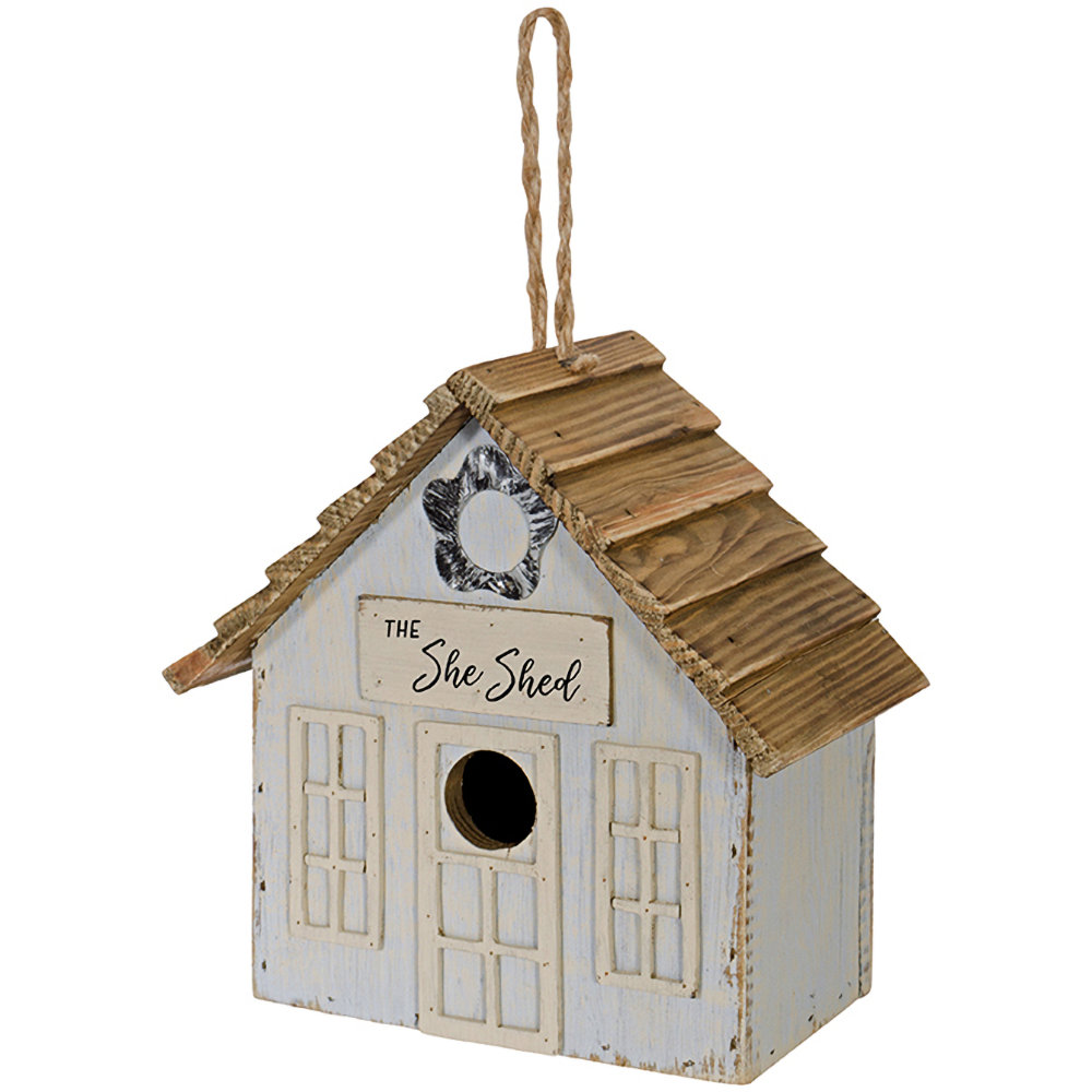 Carson Home Accents She Shed Birdhouse