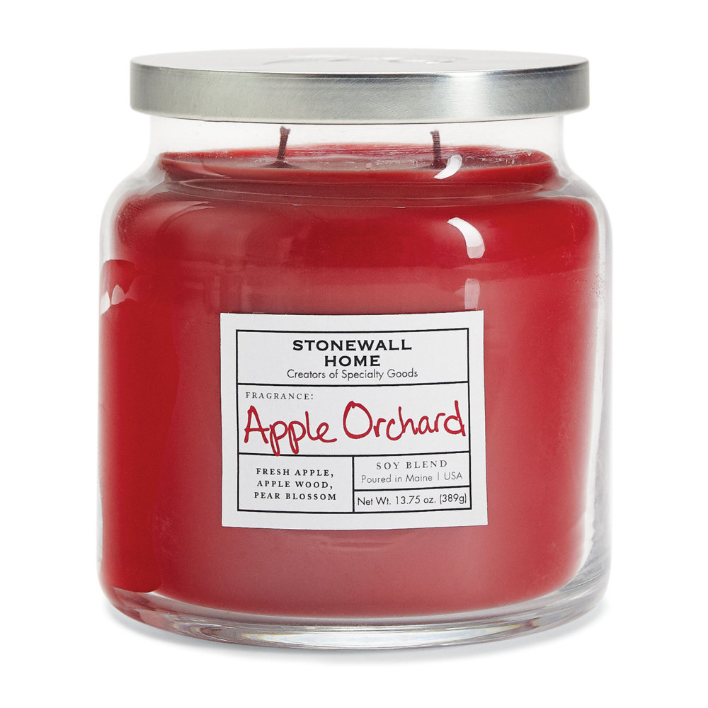 Stonewall Home Apple Orchard - Medium Soy Apothecary Candle