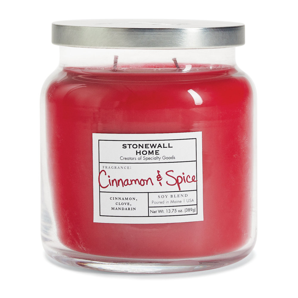 Stonewall Home Cinnamon & Spice - Medium Soy Apothecary Candle