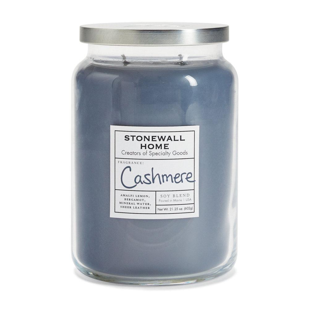 Stonewall Home Cashmere - Large Soy Apothecary Candle