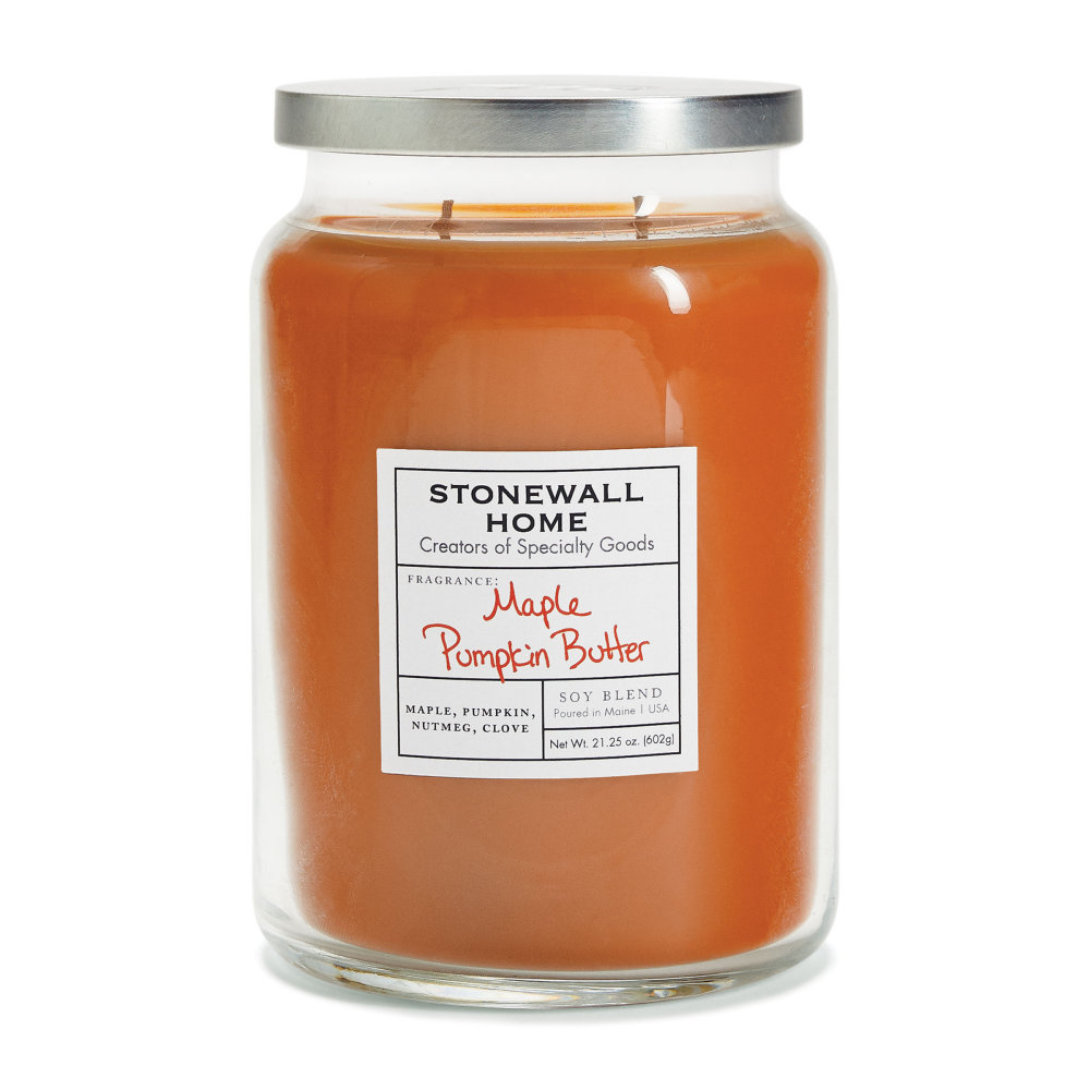 Stonewall Home Maple Pumpkin Butter - Large Soy Apothecary Candle