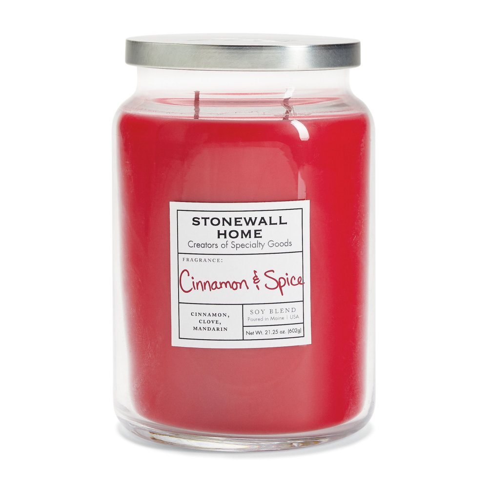 Stonewall Home Cinnamon & Spice - Large Soy Apothecary Candle