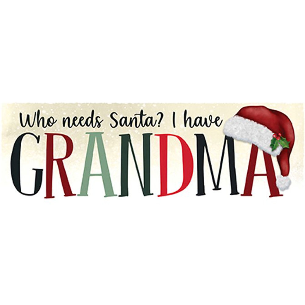 Carson Home Accents "Grandma" Magnet Message Bar