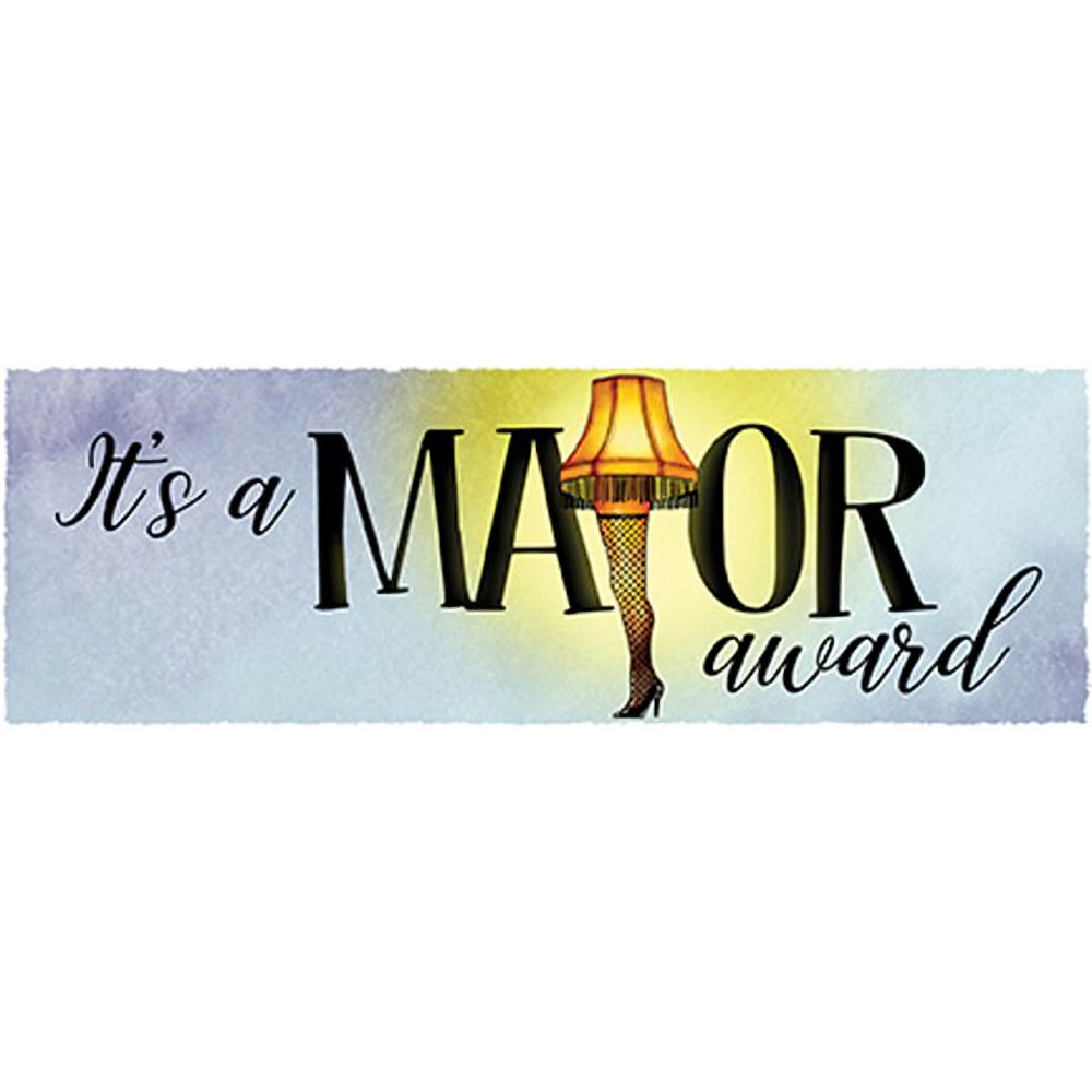 Carson Home Accents "Major Award" Magnet Message Bar