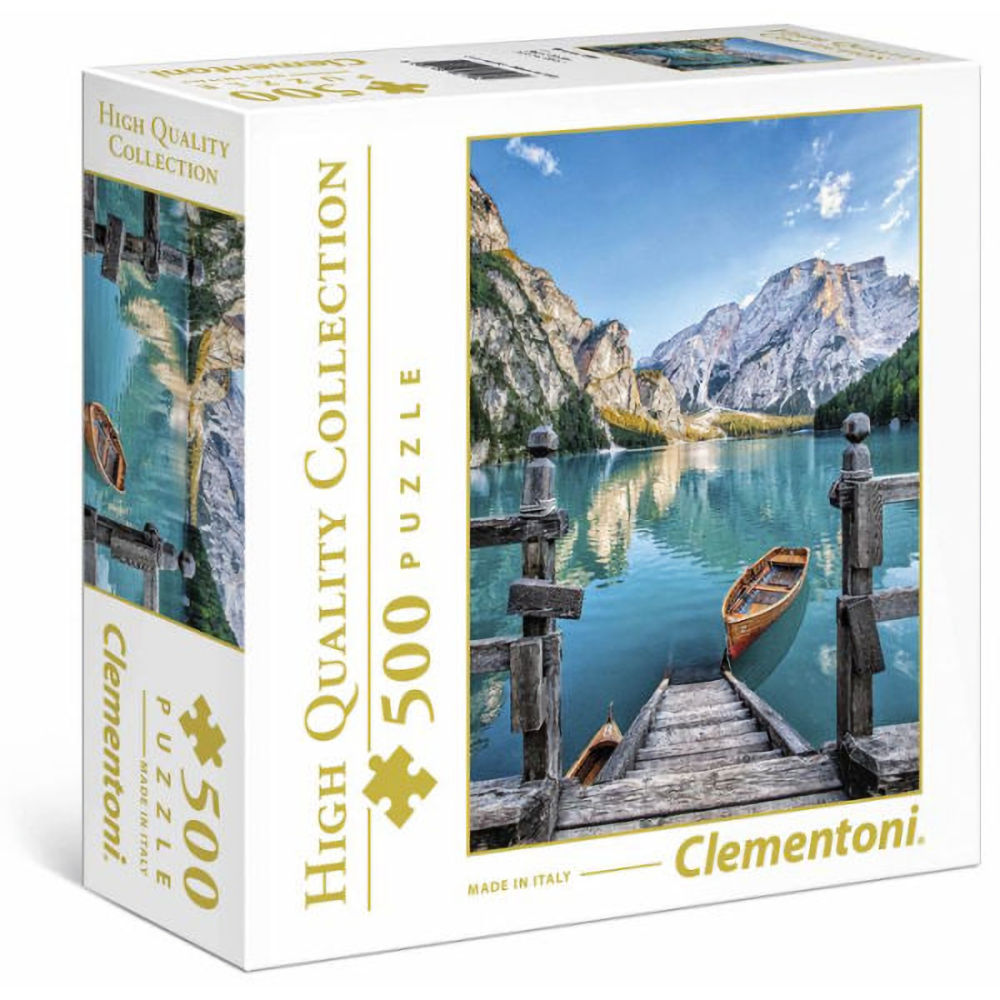 Clementoni High Quality Collection Braies Lake 500 Piece Puzzle