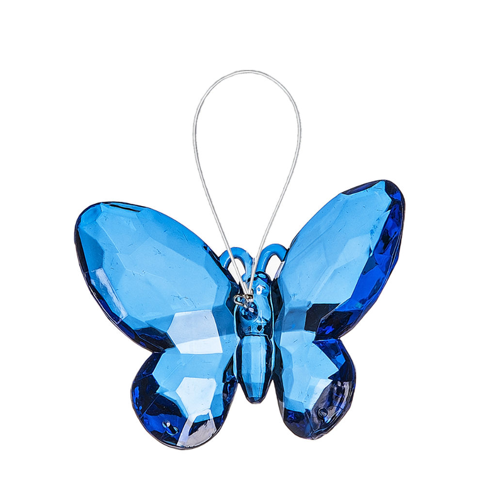 Ganz Crystal Expressions Small Butterfly Ornament - Dark Blue