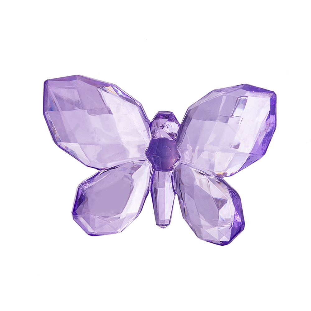 Ganz Crystal Expressions Butterfly Magnet - Light Purple