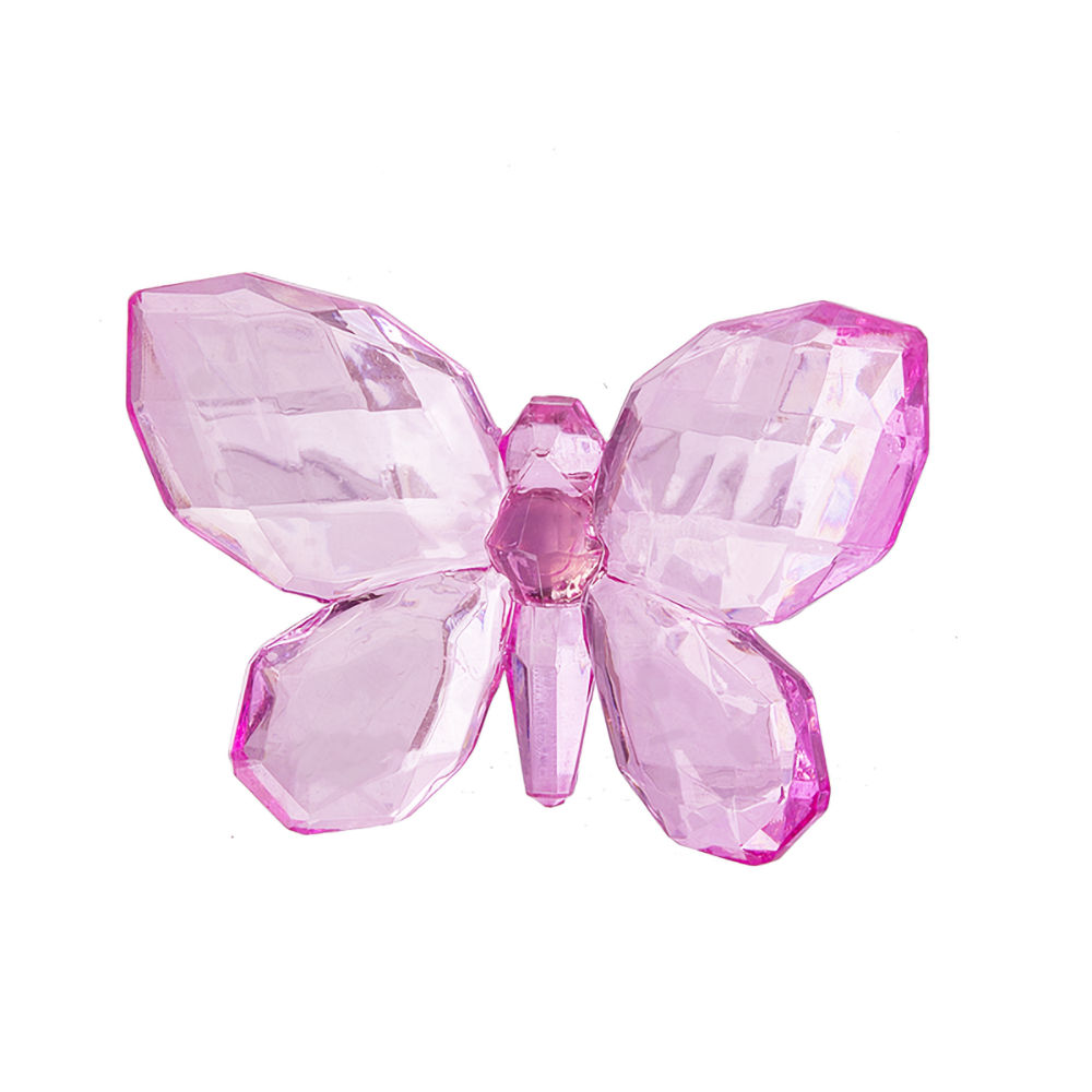 Ganz Crystal Expressions Butterfly Magnet - Light Pink