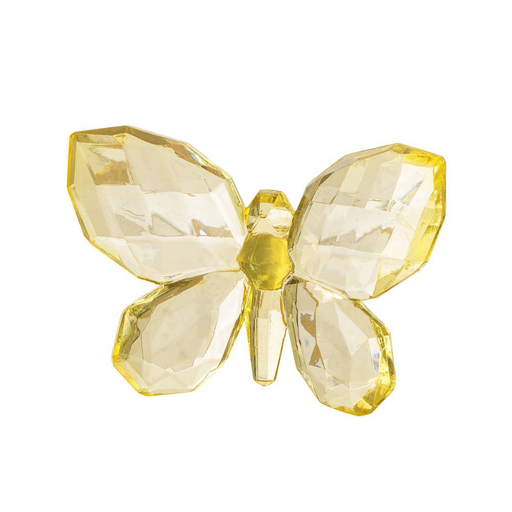 Ganz Crystal Expressions Butterfly Magnet - Yellow