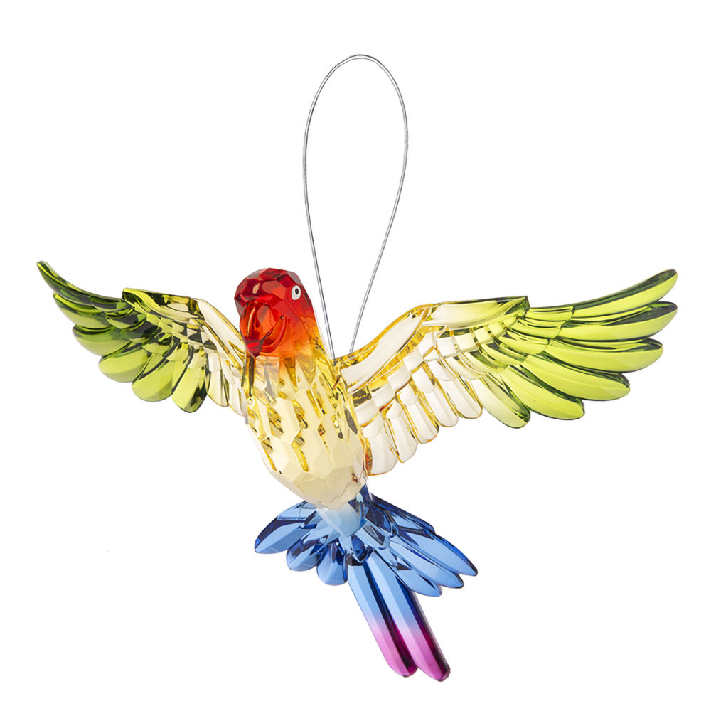 Ganz Crystal Expressions Tropical Parrot with Green Wings
