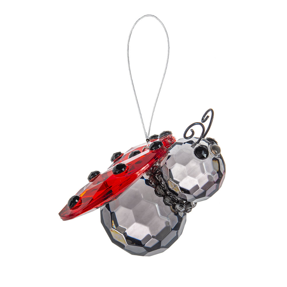 Ganz Crystal Expressions Ladybug Ornament