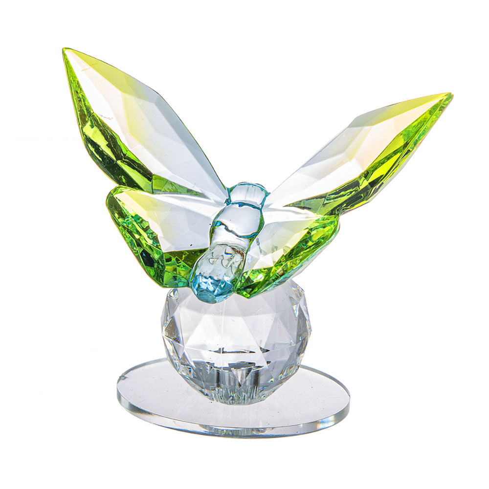 Ganz Crystal Expressions Butterfly Figurine - Green