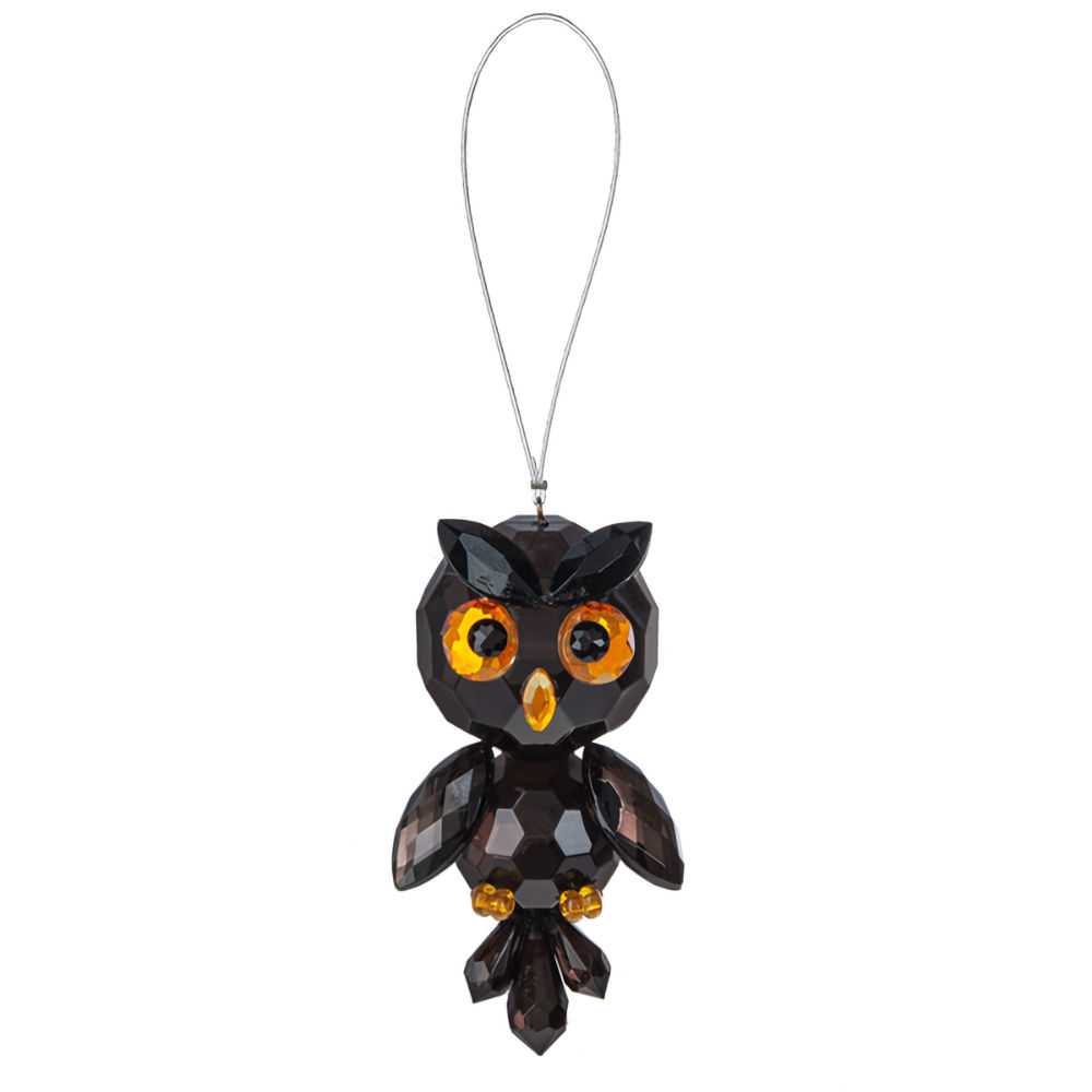 Ganz Crystal Expressions Midnight Owl Ornament