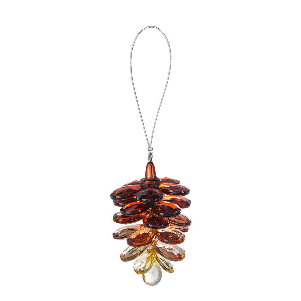 Ganz Crystal Expressions Brown Autumn Pinecone