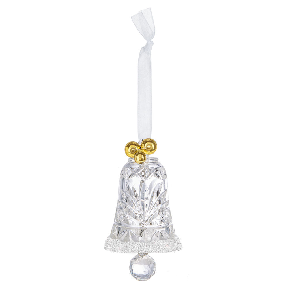 Ganz Crystal Expressions Gold Holiday Bell Ornament