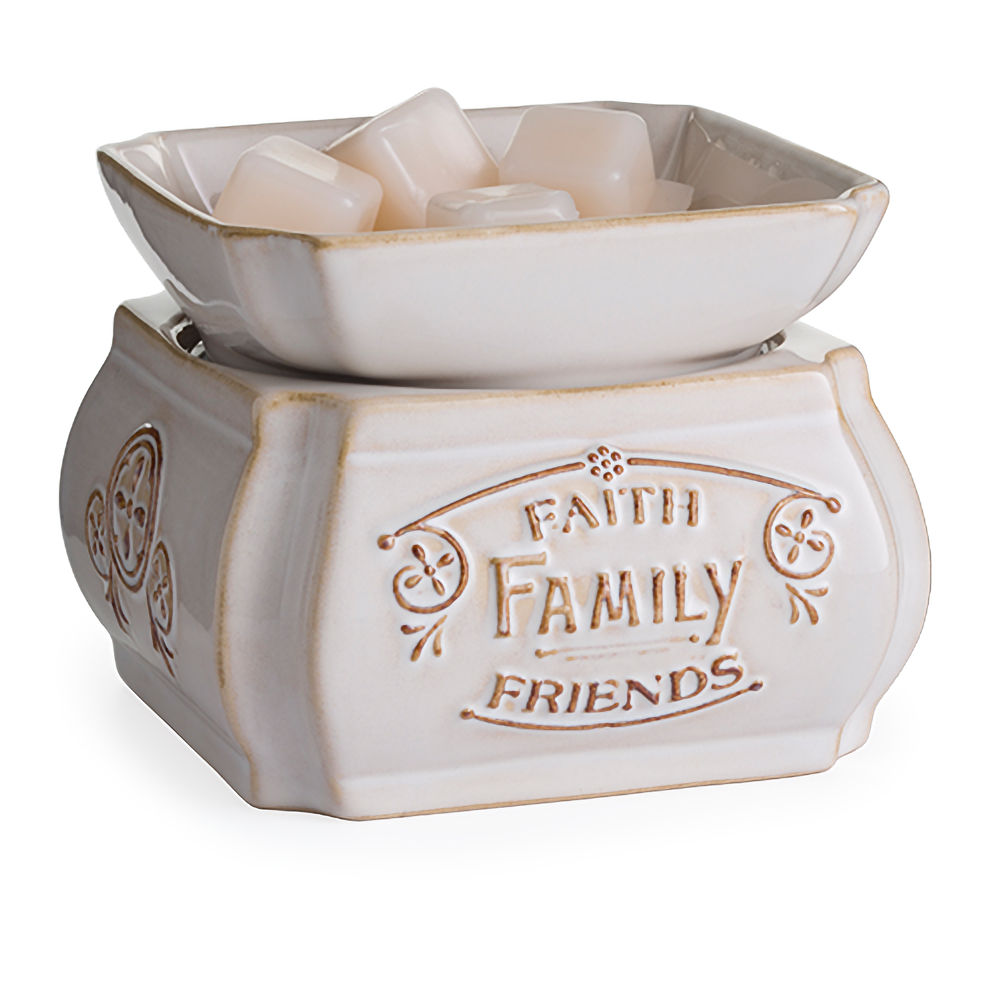 Candle Warmers Etc. Faith, Family, Friends 2-in-1 Classic
