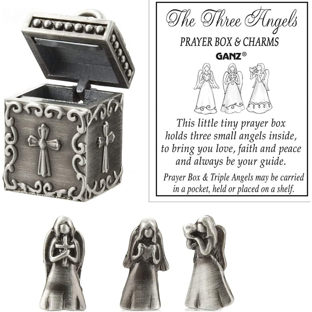 Ganz The Three Angels Prayer Box and Charms