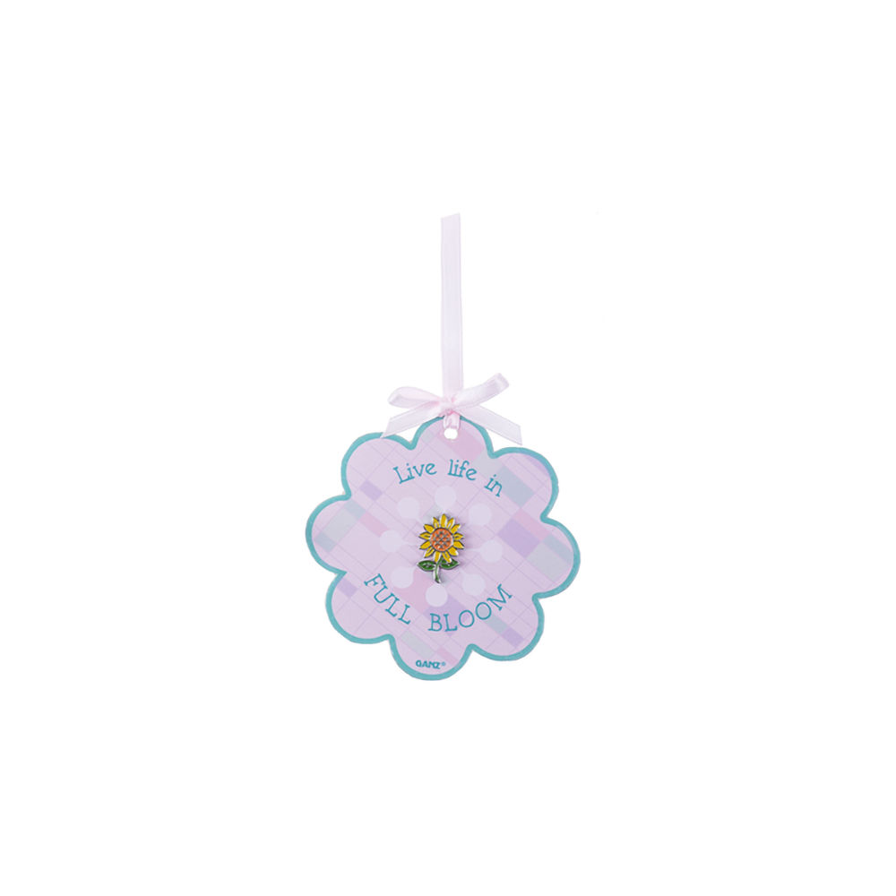 Ganz Springtime Jewelry Pin on Backer Sun Flower - Full Bloom