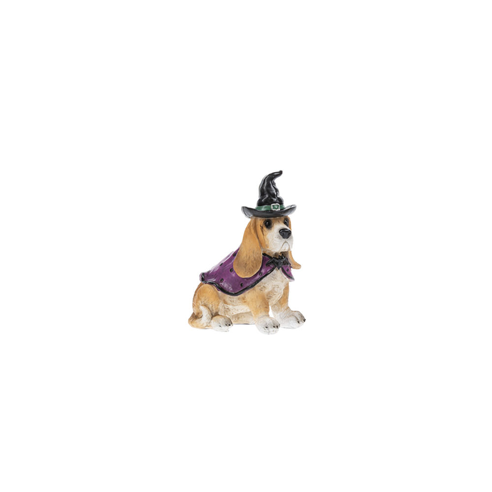 Ganz Costume Dog Figurine - Witch