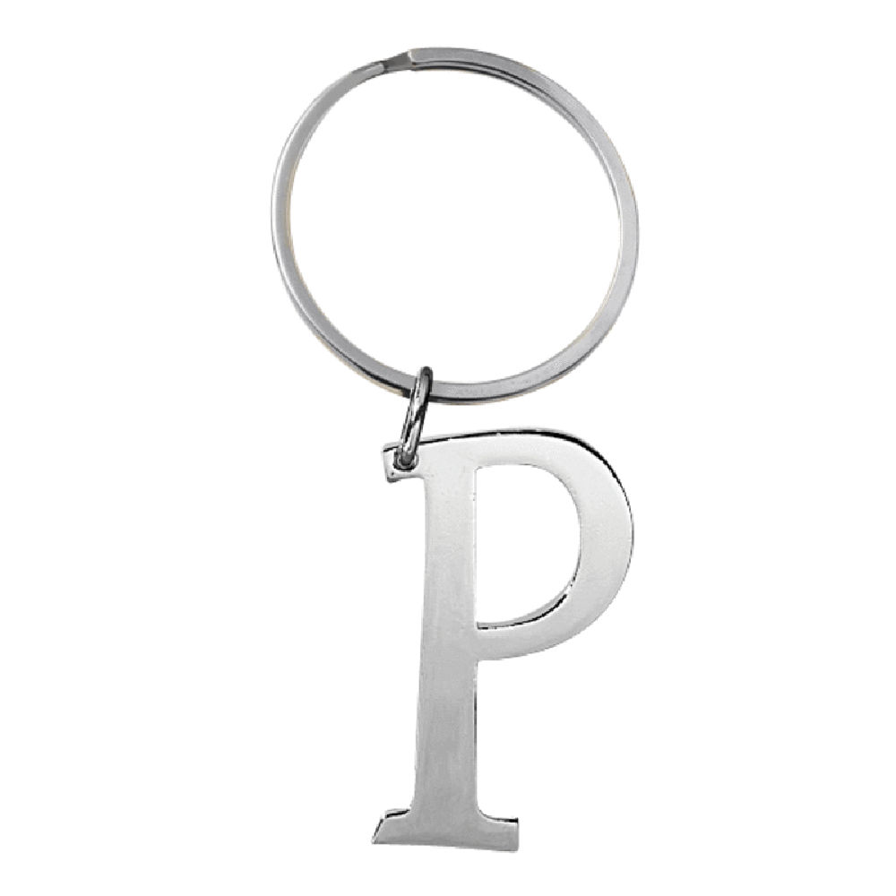 Ganz Initially Yours Key Ring - P