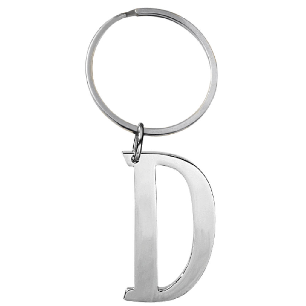 Ganz Initially Yours Key Ring - D